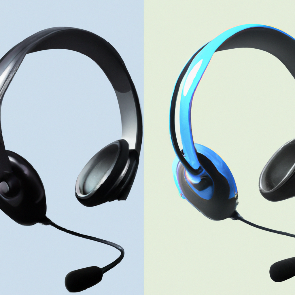 Équipe support avec casques, technologie moderne, ambiance îles, couleurs vives et douces ombres